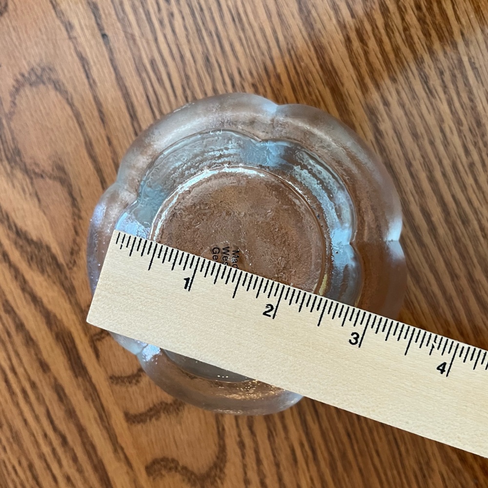 Vintage Ritzenhoff Cristal candy dish. - Picture 5 of 7